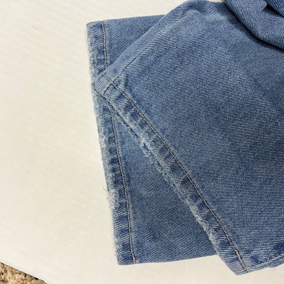 Cello Women's 1 Super High Rise Dad Jeans Button Fly Distressed Denim Y2K Excell - Picture 10 of 15